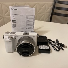 SONY ILCE−6000 ILCE-6000(H)
