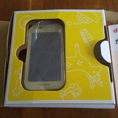 値下げ   キッズ携帯 SH-03M イエロー 美品 docomo