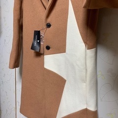 定価￥27,800‼️新品タグ付⭐️マニエラ MANIERA チェスターコート ウール混 ベージュの画像