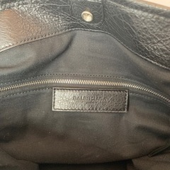 BALENCIAGA バレンシアガ　2wayハンドトートバッグ　ビジネスバック　レザー　ブラック　メンズ　ユニセックス　斜め掛け美品の画像