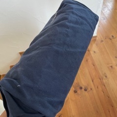 ネイビー✖️ボーダー鞄の画像
