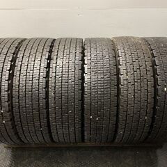 札幌発 引取OK DUNLOP SP002 225/80R17.5 123/122L 17.5インチ トラックタイヤ 夏タイヤ 6本 レンジャー ファイター等　(TS224)クレジットカード QRコード決済可能