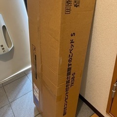 アイリスオーヤマ棚付きシングルベッド組立前新品の画像