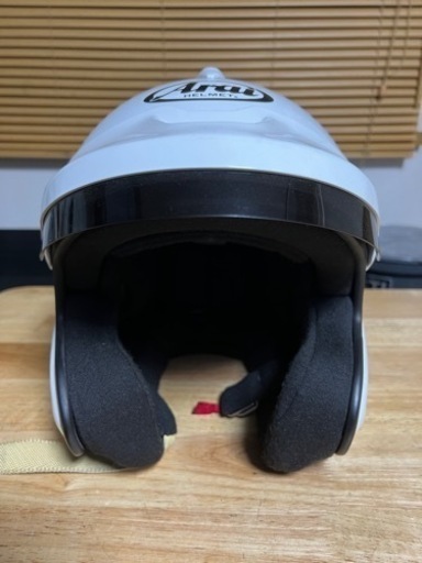 Arai アライ gp-j3 競技用ヘルメット　四輪ヘルメット　ハンスデバイス可