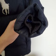 100~110cm ポロ　ラルフローレンダウンジャケットの画像