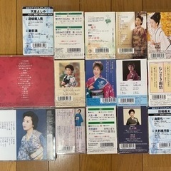値下げ　演歌　カセットテープ　CDの画像