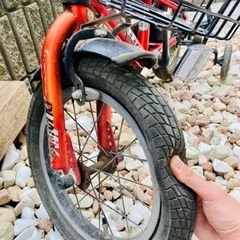 子供自転車　14インチ　※前輪パンクの画像