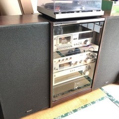 昭和レトロ Technics ステレオセット