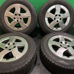【DL WINTER MAXX WM02 195/65R15】スタッドレス【トヨタ 30プリウス前期 15インチ 6J5HPCD100+45】ハイグロスキャップ　(MTP19)クレジットカード QRコード決済可能