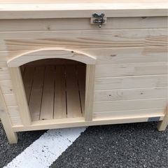 大幅値下げ致しましたpetsfit  犬小屋 組み立て不要  