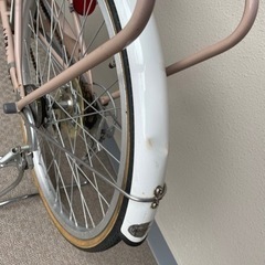 自転車22inch 【a.n.design works/ミルクティー】小学生女子の画像