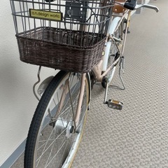 自転車22inch 【a.n.design works/ミルクティー】小学生女子の画像