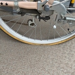 自転車22inch 【a.n.design works/ミルクティー】小学生女子の画像