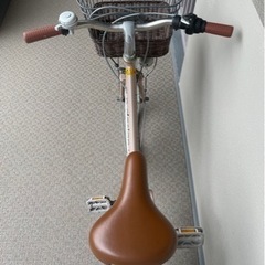 自転車22inch 【a.n.design works/ミルクティー】小学生女子の画像