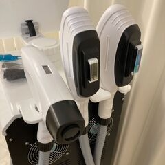 ＜2台限定 新品＞次世代脱毛器 1200万→300万【3本タイプ：SHR＋IPL&Elight＋YAGレーザー】トリプル脱毛＋RFフォト エステ業務用脱毛機の画像