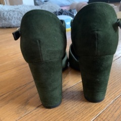 スウェード・ベロアパンプス　試し履きのみの画像