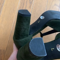 スウェード・ベロアパンプス　試し履きのみの画像
