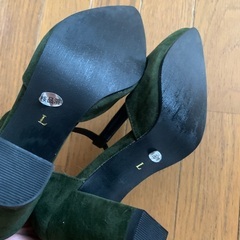 スウェード・ベロアパンプス　試し履きのみの画像