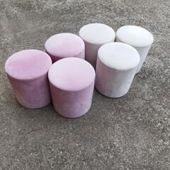 おしゃれなスツール　６点セット