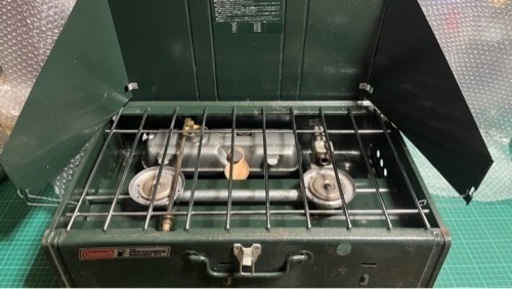 コールマン キャンプストーブ 414 未使用品】 Coleman ツーバーナー