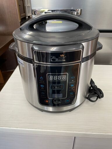 圧力鍋　No.2554　プレッシャーキングプロ　ショップジャパン　2018年製　SC-30SA-J01　【リサイクルショップどりーむ鹿大前店】