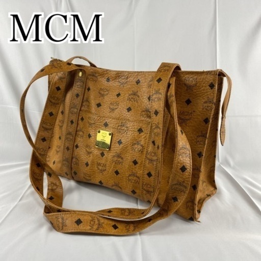 MCM エムシーエム トートバッグ ショルダーバッグ 肩掛け ヴィセトス柄