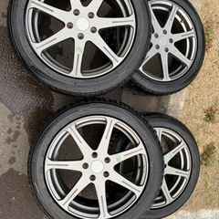 値下げ！！225 50R18 95V タイヤホイールセット　ブリ...