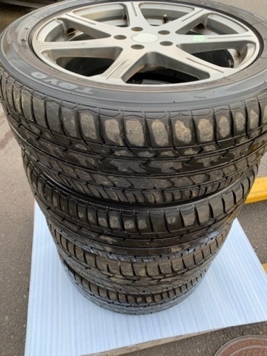 値下げ！！225 50R18 95V タイヤホイールセット　ブリヂストン