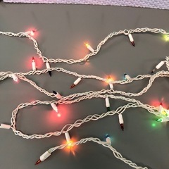 再値下げ！カラーライト電球イルミネーション　３０球　コンセントタイプの画像