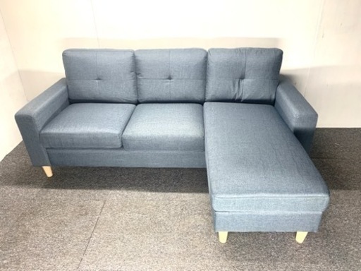 新品　アウトレット品　カウチソファ ３人掛けソファ