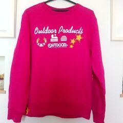 OUTDOOR ピンクトレーナー　Lサイズ