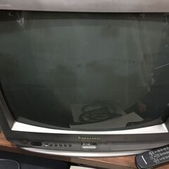 【交渉終了】Panasonic製 21インチテレビ PAL信号専...