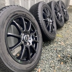 2020年製 15インチ スタッドレス ヨコハマ アイスガードIG50 PLUS /シュナイダー スタッグ SG PCD100 4H 5.5J