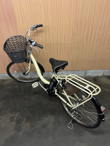 格安‼️電動自転車 ブリヂストン アシスタ 茶色 26インチ 新基準スイッチ新品❗️ 未使用8.9Ahバッテリー付き❗️ 自宅引き取り