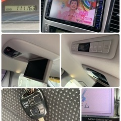 TOYOTA トヨタ　アルファード　10系　冬タイヤ　スタッドレス　ナビ　フリップダウンモニター　ETC  車検短いの画像