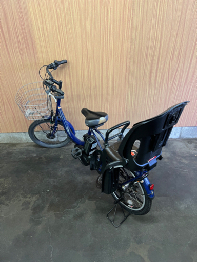 格安掲載‼️ 子供乗せ 電動自転車 YAMAHA バビー  リアチャイルドシート付き 20インチ8.7Ahバッテリー容量最大❗️自宅引