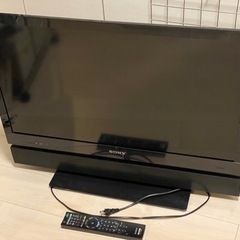 BRAVIA SONY テレビ　32型　9/3.4引き取り希望