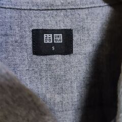 ユニクロ　フランネルシャツの画像