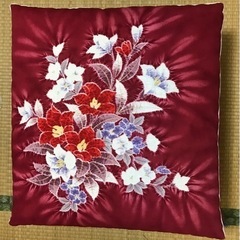 取引先決定【美品】座布団　4枚セット　★カバーも綺麗でそのままご...