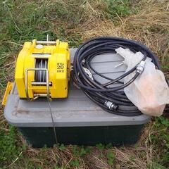 最終値下げしました(¥42,000⇨¥36,000⇨¥32,000)トーヨーコーケンベビーウインチの画像