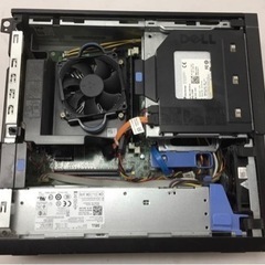 今ならモニター付！SSD換装済★スリムタワーPC【DEL】core i3-4160T@3.10GHz、メモリ8GB、SSD128GBの画像