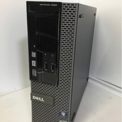 今ならモニター付！SSD換装済★スリムタワーPC【DEL】core i3-4160T@3.10GHz、メモリ8GB、SSD128GBの画像