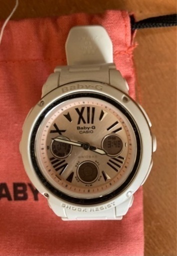 BABY G  Gショック CASIO シェルピンク✖️白