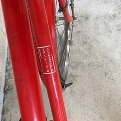 レトロ　郵便局自転車の画像