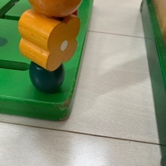 エドインター 森のあそび箱 数合わせ ビーズコースター (木琴+はめ込みパズル欠品)の画像