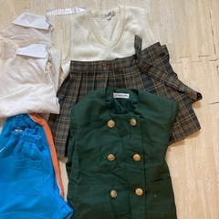 くずは青葉幼稚園　制服一式　枚方市　女児用　110の画像