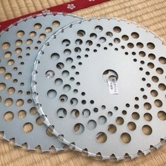 未使用チップソー2枚セット