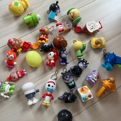 ガチャガチャの景品アンパンマン多め