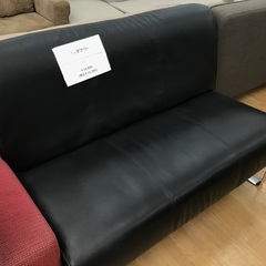 トレファク神戸新長田】ブラックの2人掛けソファー入荷しました