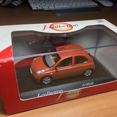 【ミニカー】1/43 日産マーチ　パプリカオレンジ